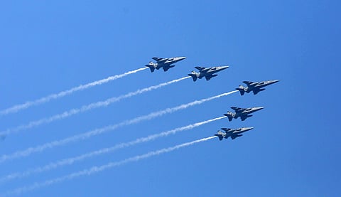 Image of IAF fighter planes used for representational purpose. (EPS | Shekhar Yadav)