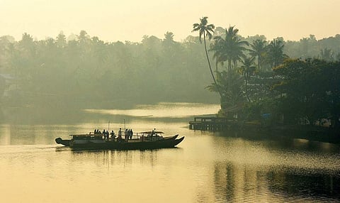 The Eloor ferry service linking Eloor-Cheranalloor-Mannamthuruth island  | file pic