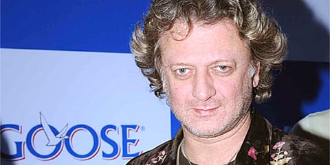 Indian fashion designer Rohit Bal 
