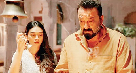 Bhoomi attempts to explore all that is wrong with a patriarchal Indian society following a woman’s rape, but its execution leaves much to be desired.