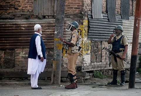 Authorities have imposed curfew in five police stations in Srinagar. (File | PTI)