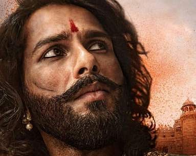 Shahid Kapoor as Maharawal Ratan Singh in Padmavati.