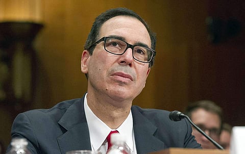 US Treasury Secretary Steve Mnuchin