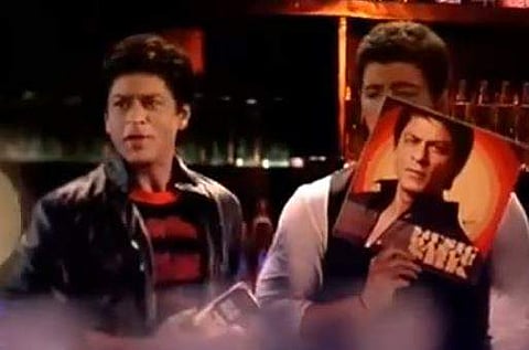 Bollywood actor Shahrukh Khan in a screengrab from an Emami fairness ad. (Photo | YouTube screengrab)