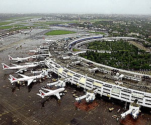 Mumbai airport aerial view. (File photo)