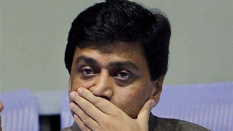 Former Maharashtra chief minister Ashok Chavan