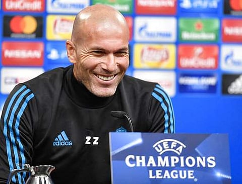 Real Madrid head coach Zinedine Zidane | AP
