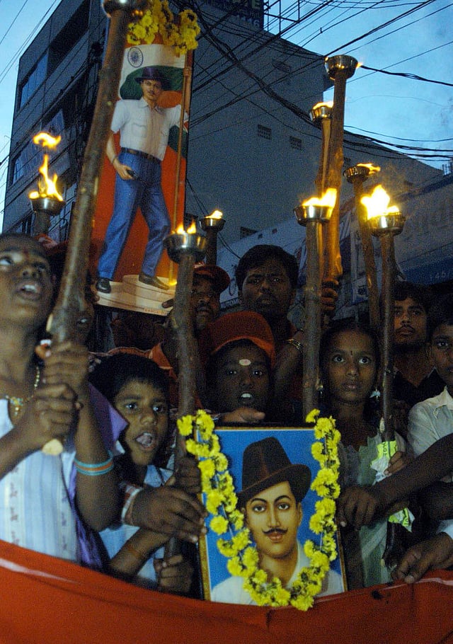 Bhagat Singh was hanged an hour ahead of when the sentence was supposed to be carried out. His body was not returned to his family, but secretly cremated somewhere on the banks of river Sutlej instead. (EPS | S Vijayakrishna)