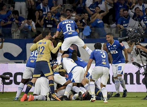 Cruzeiro beat Flamengo in Copa do Brasil final to win club's fifth title. (Photo: Twitter via  @Cruzeiro)