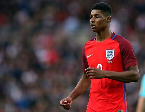 England forward Marcus Rashford | AP
