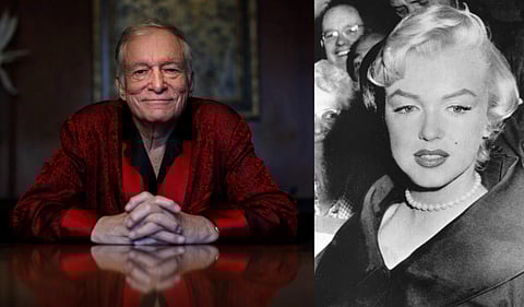 In 1953, Hefner founded Playboy magazine using a picture of a nude Marilyn Monroe, a $600 loan against his furniture and investments from family members to launch the magazine with a total of $8,000.