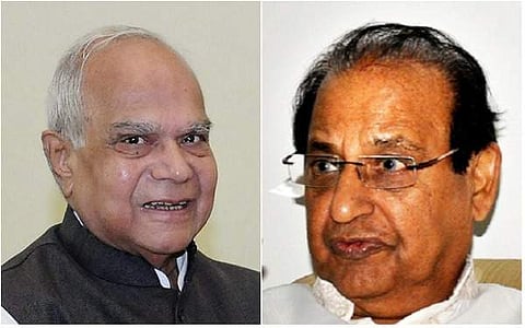 Banwarilal Purohit (L) and Jagdish Mukhi (R)