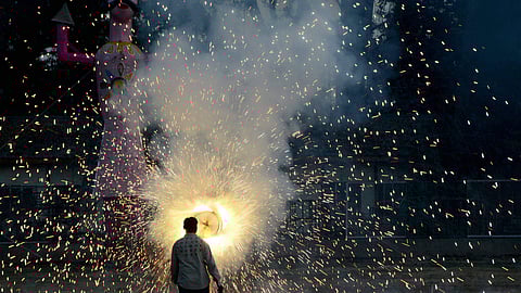 Delhi government bans production, sale of firecrackers till January 1 to control air pollution