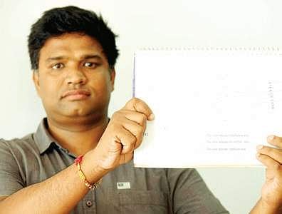 Kiran has been fighting for denotification of his parcel of land