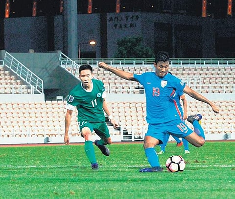 India lead Group A in Asian Cup qualifiers with three wins from as many games