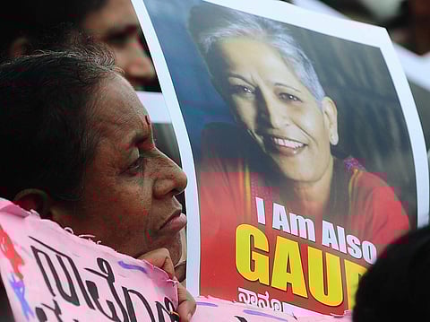 Gauri Lankesh was born in Shivamogga, Karnataka in 1962. After graduating from National College, Basavanagudi, she joined the Indian Institute of Mass Communication, New Delhi.