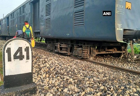 Howrah-Jabalpur Shaktikunj Express has derailed near Sonbhadra in Uttar Pradesh. | ANI
