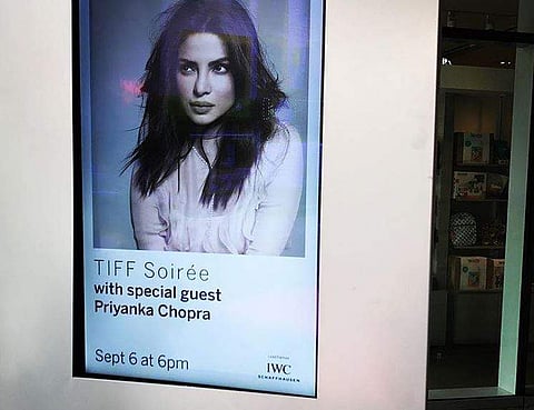 Priyanka Chopra was at Toronto International Film Festivalto present her Sikkimese film, ‘Pahuna: The Little Visitors’. (Photo | Instagram)