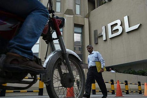 The US has shut down the country's largest lender Habib Bank's operations (AFP)