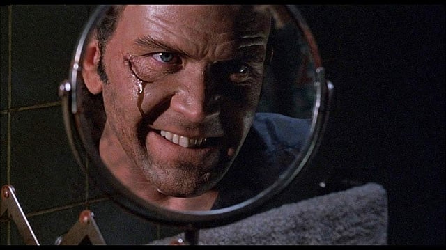 Directed by the legendary George Romero, 'The Dark Half' (1993) is about a writer who struggles with his pseudonym which wants to take over his life. The grossly underrated film then shows how the alter ego developing a mind of its own and seeks to kill anyone responsible for its death.