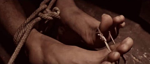 A scene from 21 Months of Hell (YouTube screengrab)