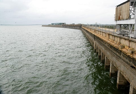 EPS file image of river Cauvery