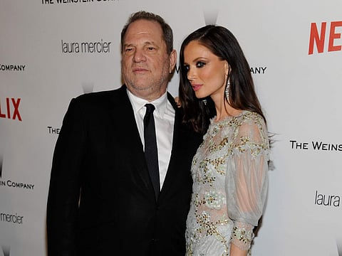 Harvey Weinstein and Georgina Chapman (Photo | AP)