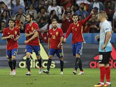 Spain national team | Photo: AP