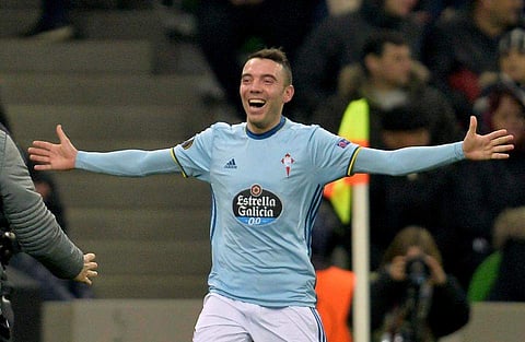 Spain forward Iago Aspas (Photo | AP)