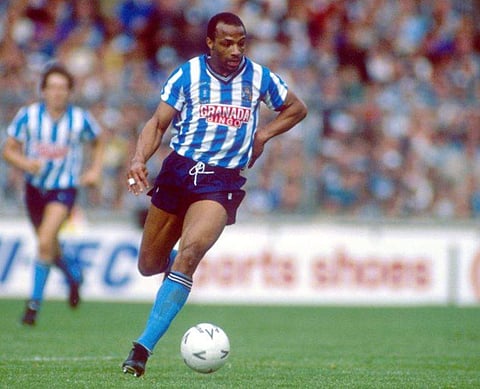 Late  West Bromwich Albion and Coventry forward Cyrille Regis (Twitter/Coventry City)