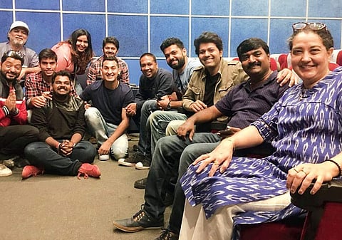 The team of Humble Politician Nograj  at the success meet