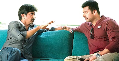 Jayam Ravi and his brother, Mohan Raja
