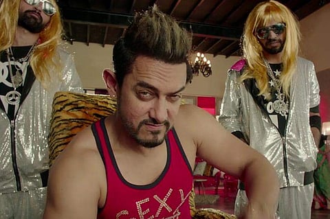 Aamir Khan as Shakti Kumarr in 'Secret Superstar'.