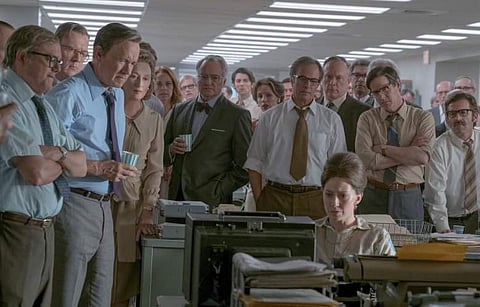 THE POST Steven Spielberg's Oscar-tipped newspaper drama stars Meryl Streep and Tom Hanks in the lead.