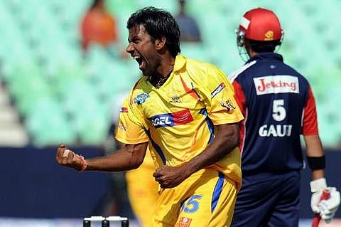 Former India, CSK seamer Lakshmipathy Balaji (File | AFP)