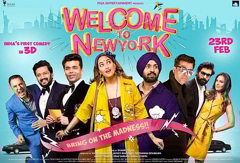 Welcome to New York poster