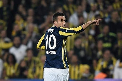 Fenerbahce's Robin Van Persie | Photo: AFP