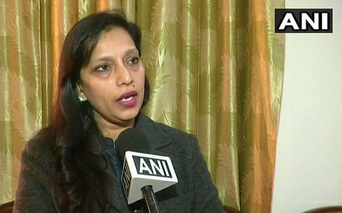North Delhi Mayor Preeti Aggarwal. | Image Courtesy: @ANI