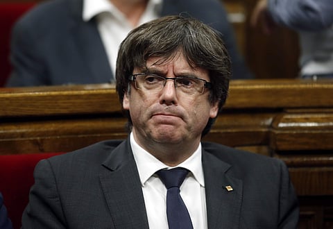 Carles Puigdemont (File poto)