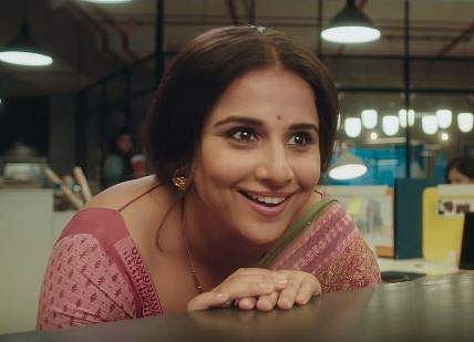Vidya Balan charmed her fans with her performance in 'Tumhari Sulu' and won the award for Best Actress. (Photo | YouTube)
