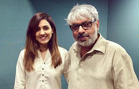 Neeti Mohan and Sanjay Leela Bhansali (Photo | Instagram)