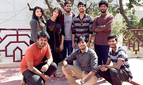 The team of youngsters behind Karma Is A Witch