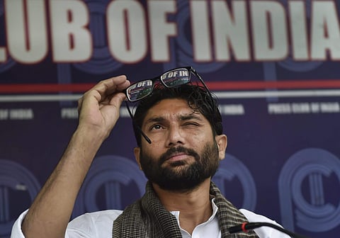 Gujarat Dalit leader and Vadgam MLA Jignesh Mevani (File | PTI)