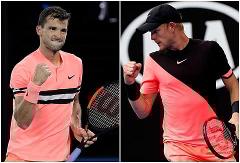 Grigor Dimitrov vs. Kyle Edmund: The Bulgarian world No.3 Dimitrov admits he was struggling in the early rounds but he was outstanding in a high-quality four-set over Nick Kygrios. As for Edmund, he came through a gruelling physical test last week to reac