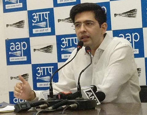 AAP leader Raghav Chadha (File photo | Twitter)
