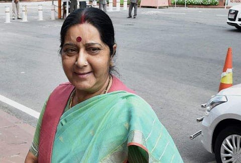 External Affairs Minister Sushma Swaraj (File | PTI)