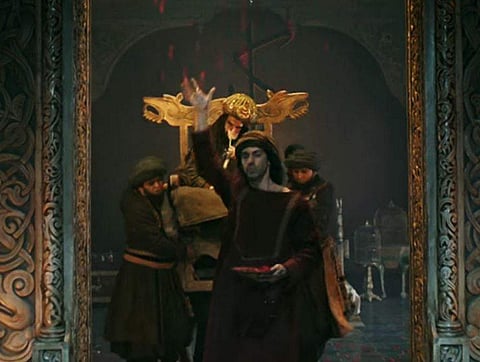 Jim Sarbh in a screengrab from the 'Padmaavat' trailer.