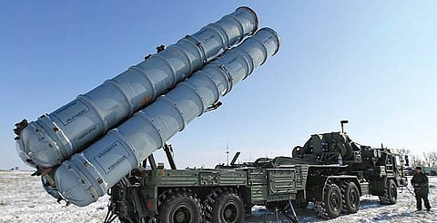 A S-400 Triumf missile system (File photo)