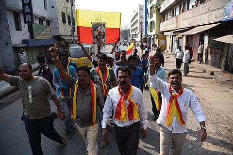 Pro-Kannada outfits have called for a 'Karnataka Bandh' today to press for the intervention of PM Narendra Modi in the Mahadayi water sharing row between the state and neighbouring Goa. (Nagaraja Gadekal | EPS)