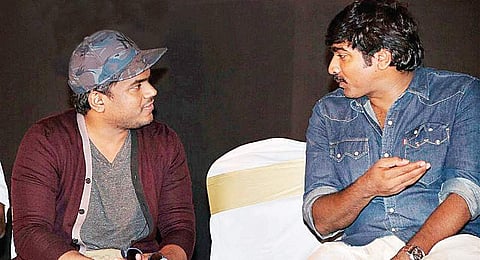 Yuvan Shankar Raja with Vijay Sethupathi